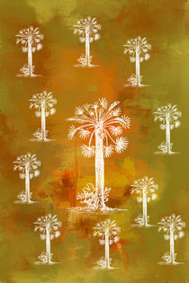 White Palms Gold by Elisabeth  Lucas