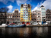 Urban Skyline Amsterdam. by Sean Langton