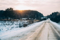 Sunny winter evening von Dmitry Gavrikov