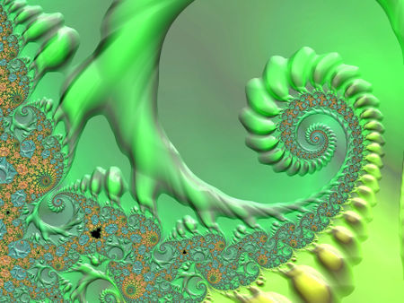 Green-spring-spiral