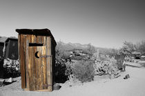 Goldfield Outhouse by Elisabeth  Lucas