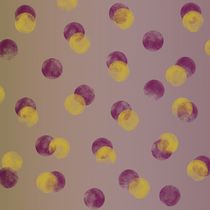 simple, cute dots pink gold by Jana Guothova