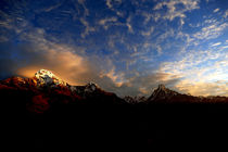 Sunrise in Nepal  by Felix Van Zyl