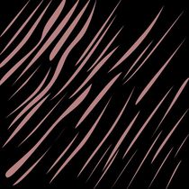 ethno, pink design lines  on black von Jana Guothova