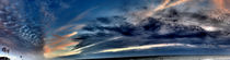 Sunset beach Panorama by Felix Van Zyl