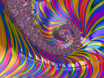 Rainbow Banded Spiral von Elisabeth  Lucas