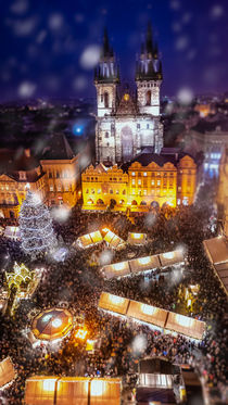 Christmas Market in Prague by Tomas Gregor