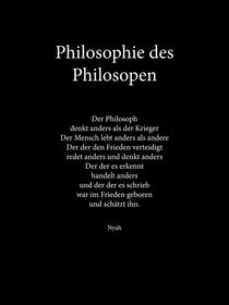 Philosophie des Philosopen by Frank Kiesel
