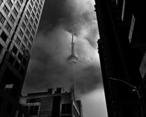 Downtown Toronto Fogfest No 5 by Brian Carson