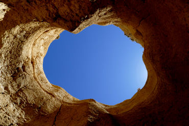 Cave-sky-view