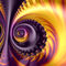 Bright-purple-spiral