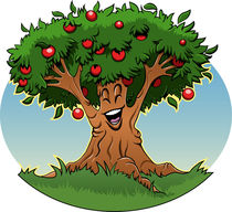 Apple tree von William Rossin