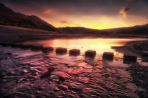 Sunrise at Three Cliffs Bay  by Leighton Collins