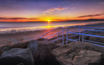 Aberavon beach sunset von Leighton Collins