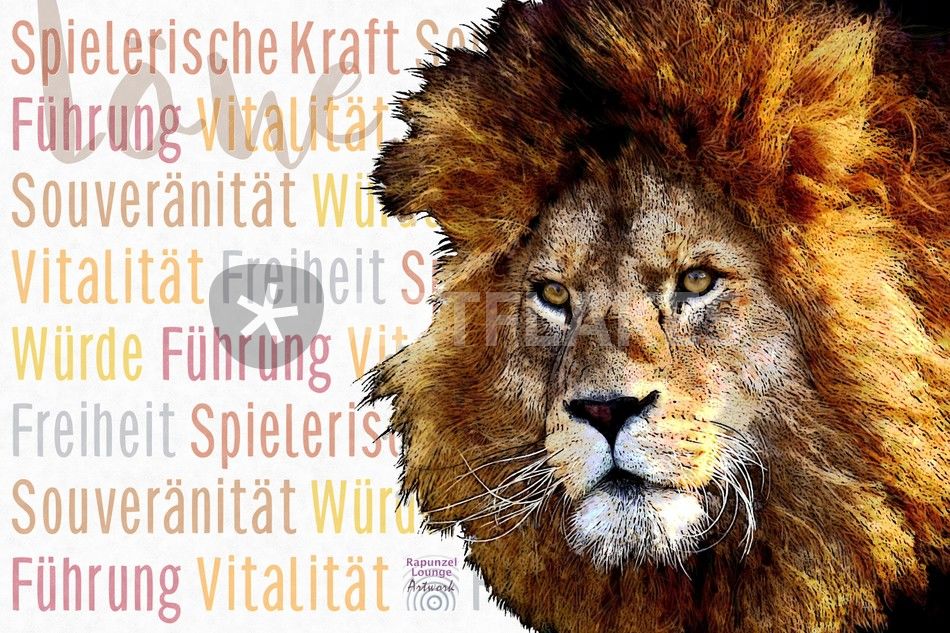 Löwe - König voller Kraft\