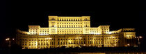 The Palace of the Parliament at night, Bucharest, Romania. by ambasador