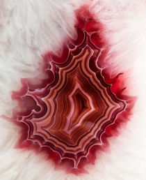 Red agate pattern von Jarek Blaminsky