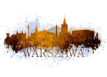 Warsaw in warm tones von Jarek Blaminsky