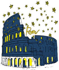  Colosseum Rome Italy von Cindy Shim
