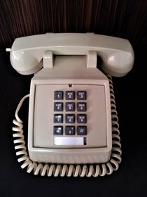 altes amerikanisches Telefon von assy