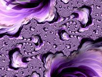 Looking Down Purple von Elisabeth  Lucas