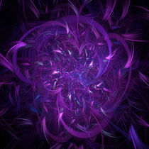 Purple Jewel Expolosion von Elisabeth  Lucas