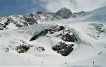 Kaunertaler Gletscher, Gletschereis  by assy