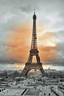 Eiffelturm, Tour de Eiffel, Paris, Frankreich, France, Nationalsymbol  by ivica-troskot