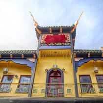 Chinese Facade by Elisabeth  Lucas