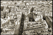 Paris vom Eiffelturm aus gesehen von ivica-troskot