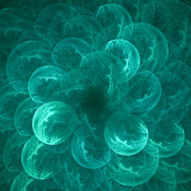 Emerald Bubbles von Elisabeth  Lucas