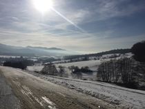 Schneelandschaft mit Blick nach Staufen by lisa-melsio