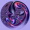 Blue-raindrop-spirals-orb