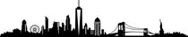 New York City Skyline von simpline