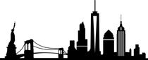 New York City Skyline von simpline