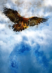 Flying eagle von Carlos Enrique Duka