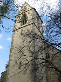 Kirchturm Laurentiuskirche Schönaich by apis-verlag