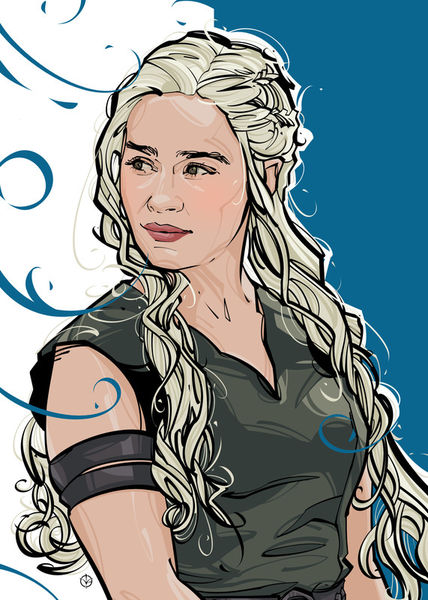 Daenerys-displate