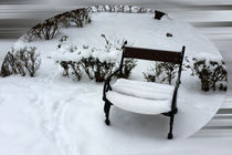New snow on the armchair by feiermar