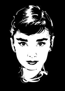 Audrey Hepburn by Nikita Abakumov
