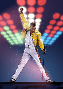 Freddie Mercury von Nikita Abakumov