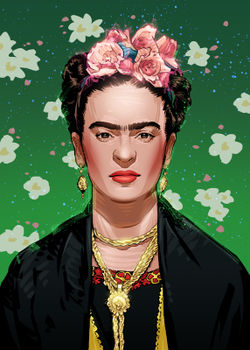 Frida-kahlo-displate