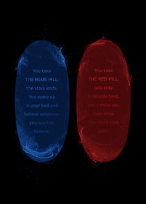 Blue Pill or Red Pill by Nikita Abakumov