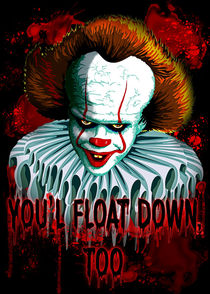 The Dancing Clown - Pennywise IT - Vector - Stephen King Character  by bluedarkart-lem