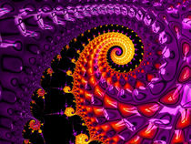 Purple and Gold Vibrancy von Elisabeth  Lucas