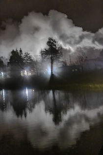 Evening at a lake von Raymond Zoller