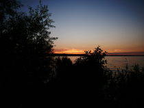 Sonnenuntergang am Schweriner See by Frederik Moeckel