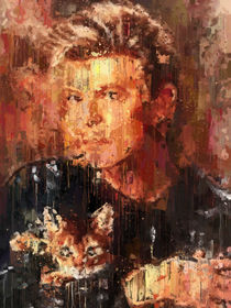 Bowie Painting by Leonardo  Gerodetti