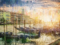 Venice Painting by Leonardo  Gerodetti