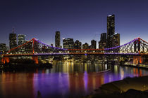 Brisbane Skyline von Stefanie Böhler